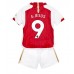 Tanie Strój piłkarski Arsenal Gabriel Jesus #9 Koszulka Podstawowej dla dziecięce 2023-24 Krótkie Rękawy (+ szorty)